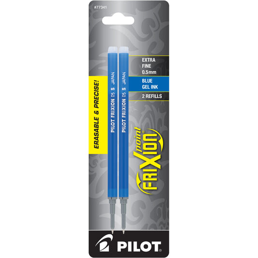 Pilot 77341 FriXion Refill, XF Point, Blue, 2pk