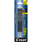 Pilot 77343 FriXion Refill, XF Point, Black, 3pk