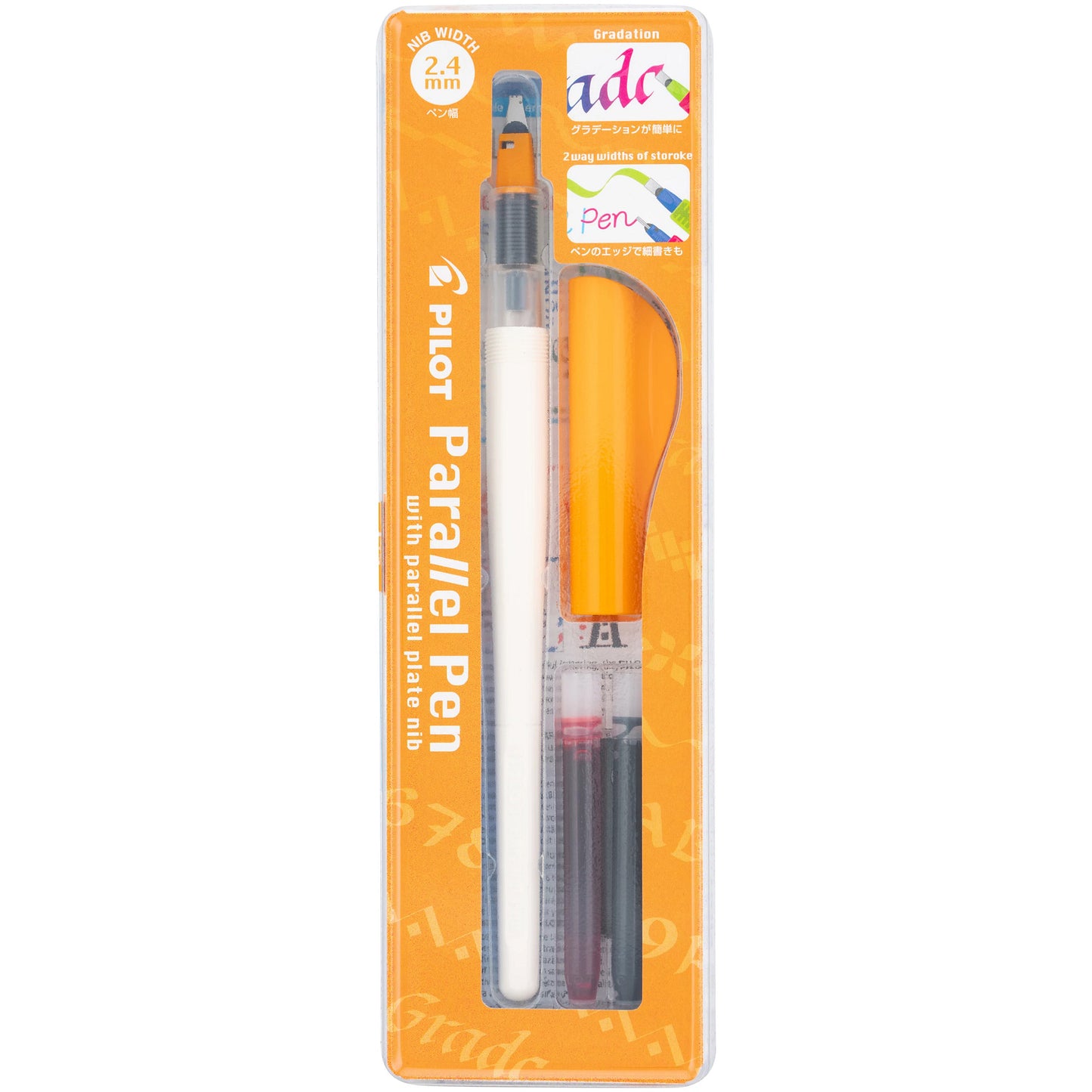 Pilot Fp324-Set Parallel Pen Set, 2.4Mm Nib