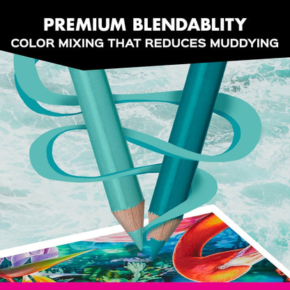 PrismaColor 3596THT Premier Colored Pencils, Soft Core, 12 Count