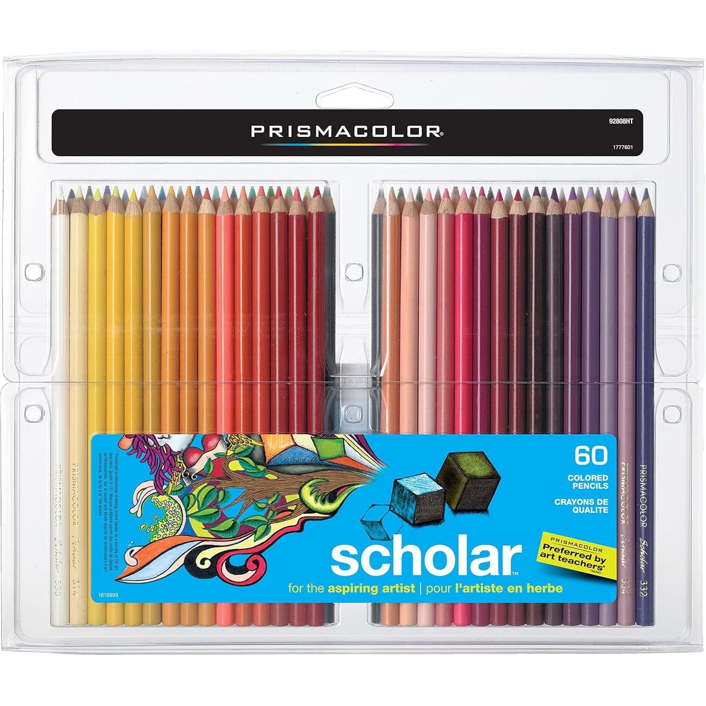 PrismaColor Scholar Pencil 60 Color Set