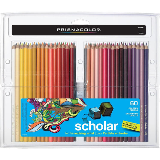 PrismaColor Scholar Pencil 60 Color Set