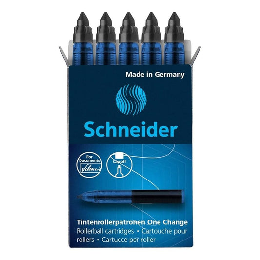SCHNEIDER ONE CHANGE REFILL, 0.6MM , ROLLERBALL, BLACK