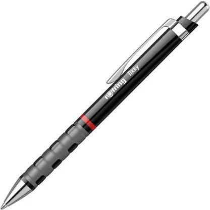 Rotring Tikky RD Black Ball Point Pen. M Blue TK12 (V14)