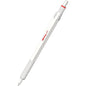 Rotring 600 PRL White Ball Point Pen M. Black GB1