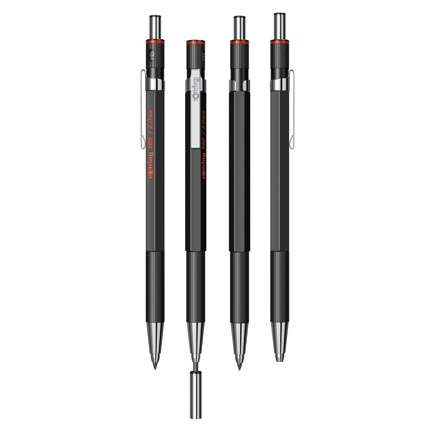 Rotring 300 CLUTCH PENCIL 2.0 Black TK10X1000