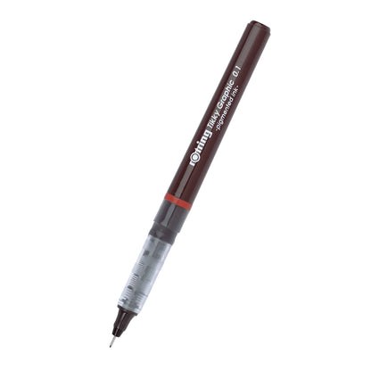 Rotring Tikky GRP Fibre Tip BRGND 0.1 Black TK12 (V14)