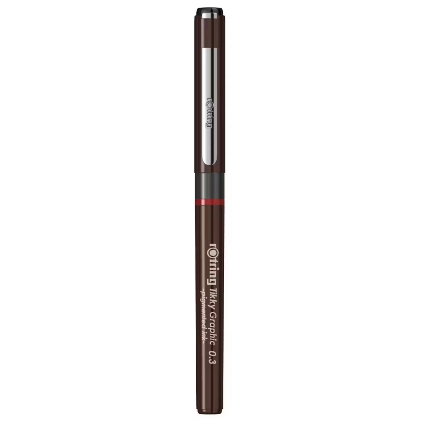 Rotring Tikky GRP Fibre Tip BRGND 0.3 Black TK12 (V14)