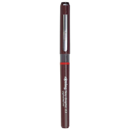 Rotring Tikky GRP Fibre Tip BRGND 0.5 Black TK12 (V14)