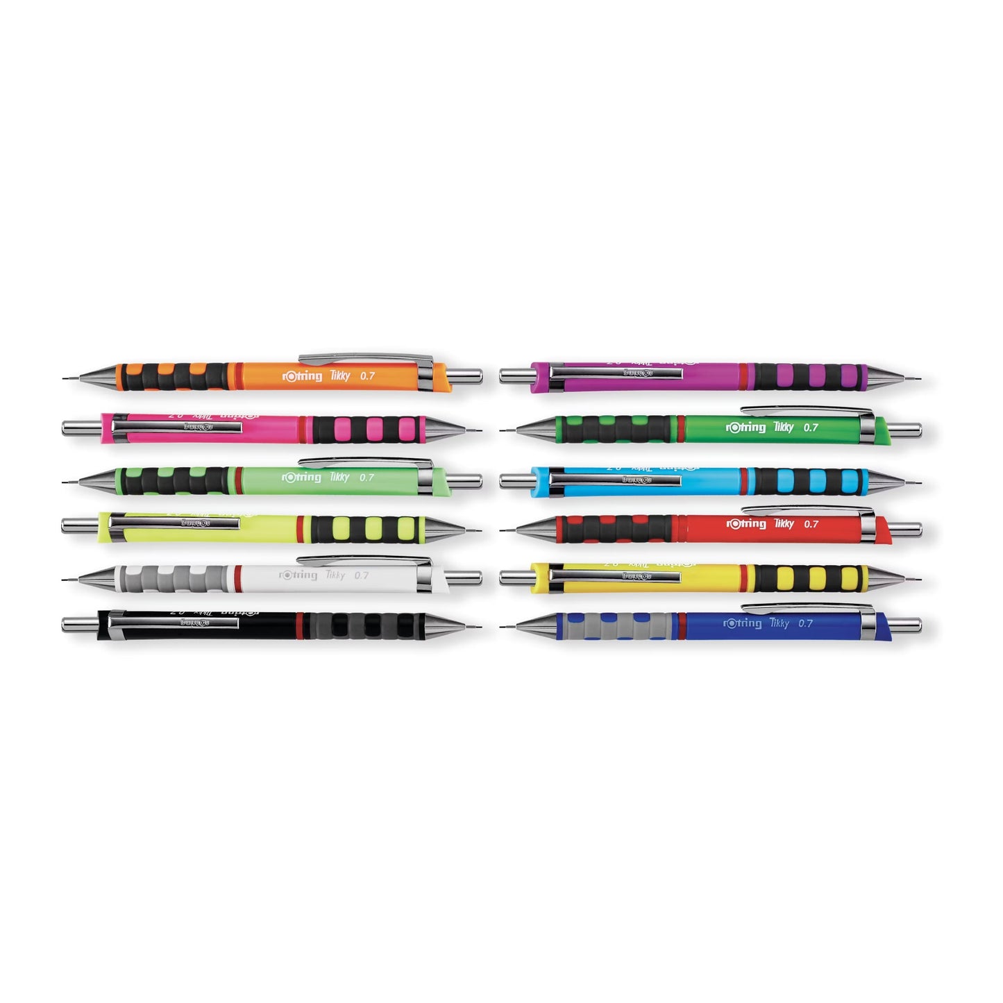 Rotring Tikky RD NEON ORANGE Mechanical Pencil 0.7mm TK12