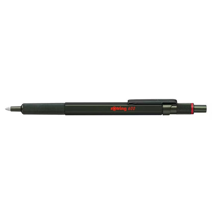 Rotring 600 Green Ball Point Pen M Black GB