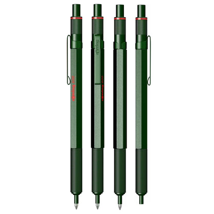 Rotring 600 Green Ball Point Pen M Black GB