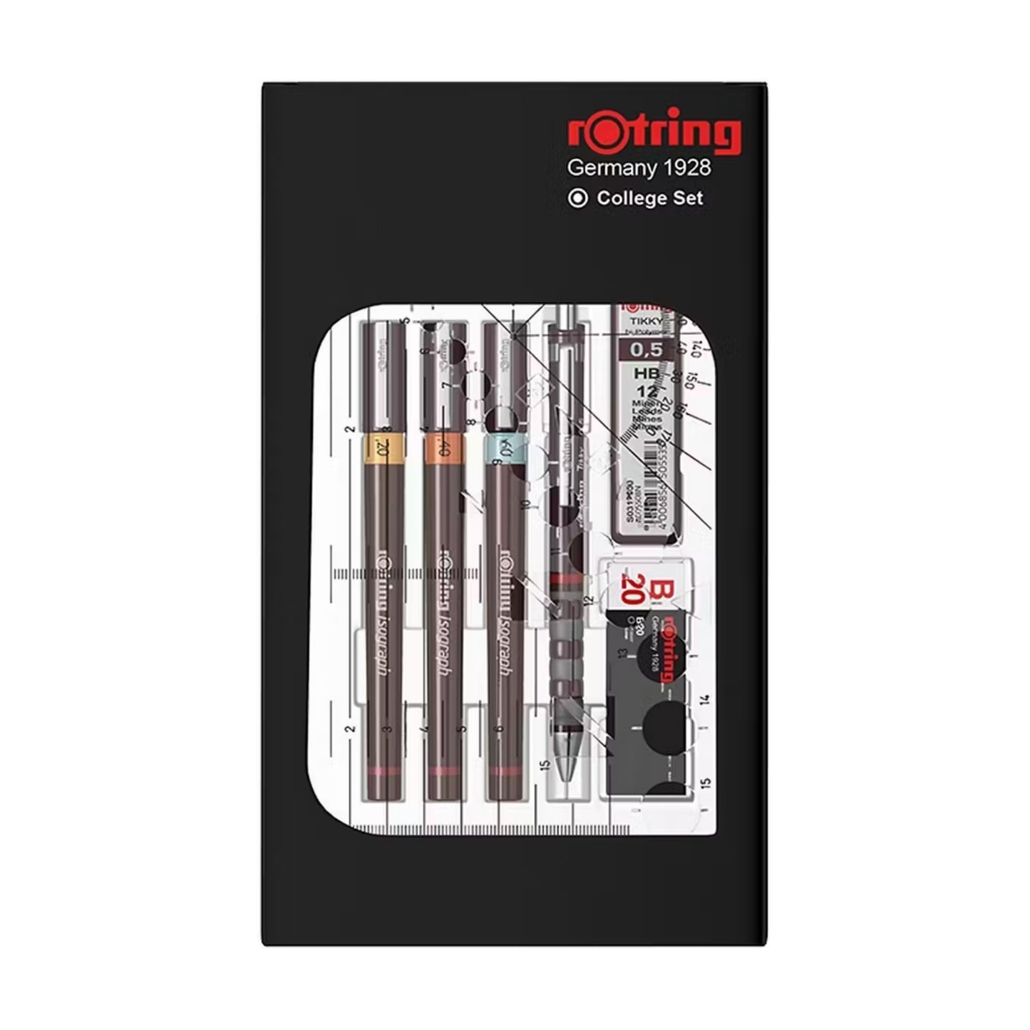 Rotring Isograph Technical COLL ST .2. .4 .6
