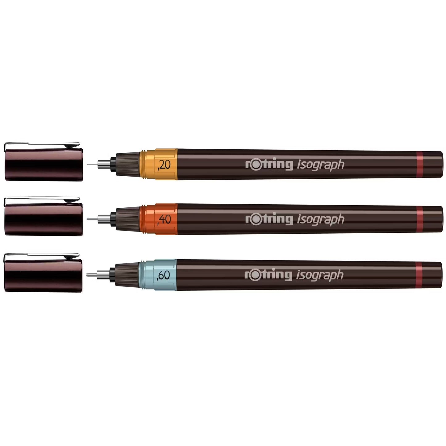 Rotring Isograph Technical COLL ST .2. .4 .6
