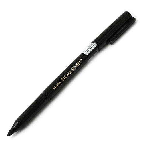 Sakura 38484 Pigma Sensei 10 Pen, 1.0 mm Bold tip - Black