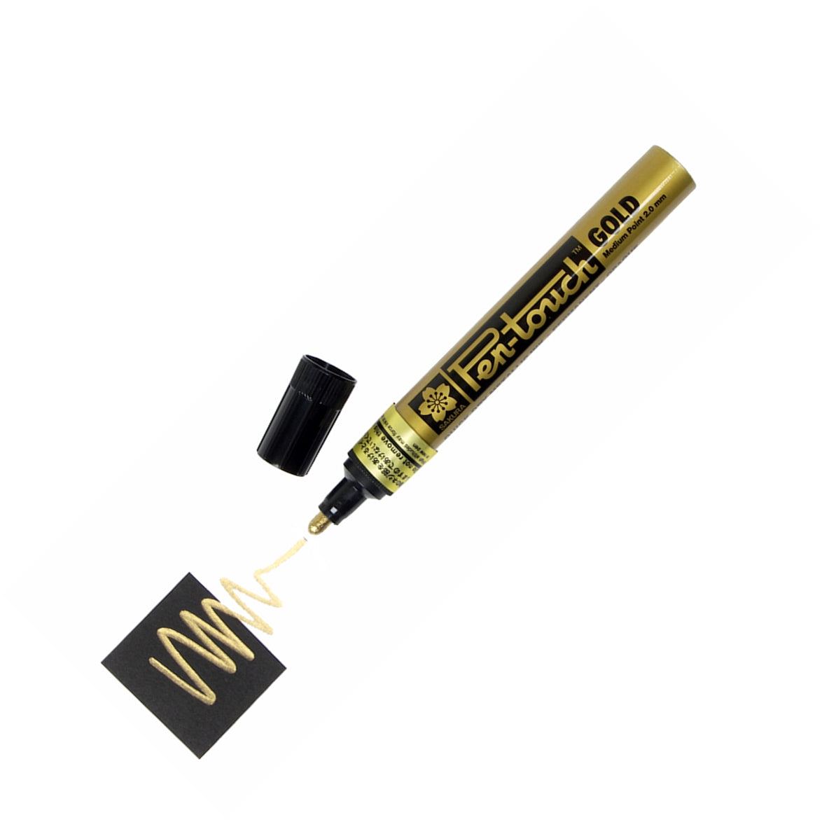 Sakura 41501 Pentouch, Med-Gold 2.0mm