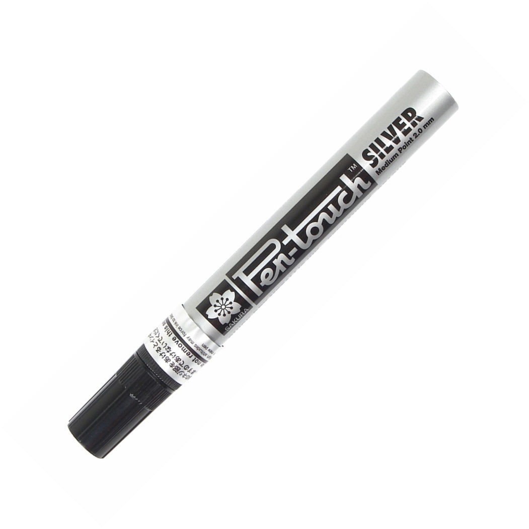 Sakura 41502 Pentouch, Med-Silver 2.0mm