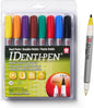 Sakura Identi-Pen Dual Tip Permanent Marker, Pack of 8