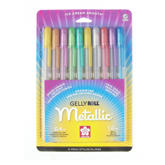 Sakura 57370 Gelly Roll Metallic 10pk