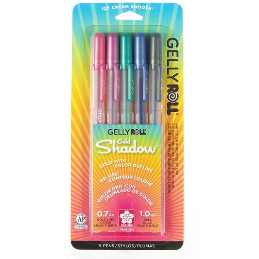 Sakura 58760 Gelly Roll Gold Shadow 5pk