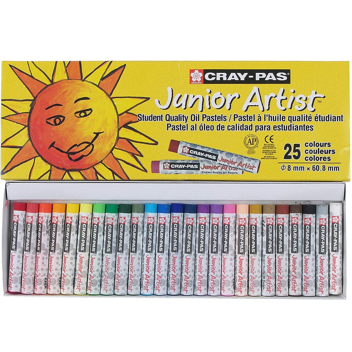 Sakura XEP25 Cray-PAS Junior Artist 25pc Set