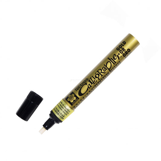 Sakura Pentouch Calligrapher, Med-Gold 5.0Mm