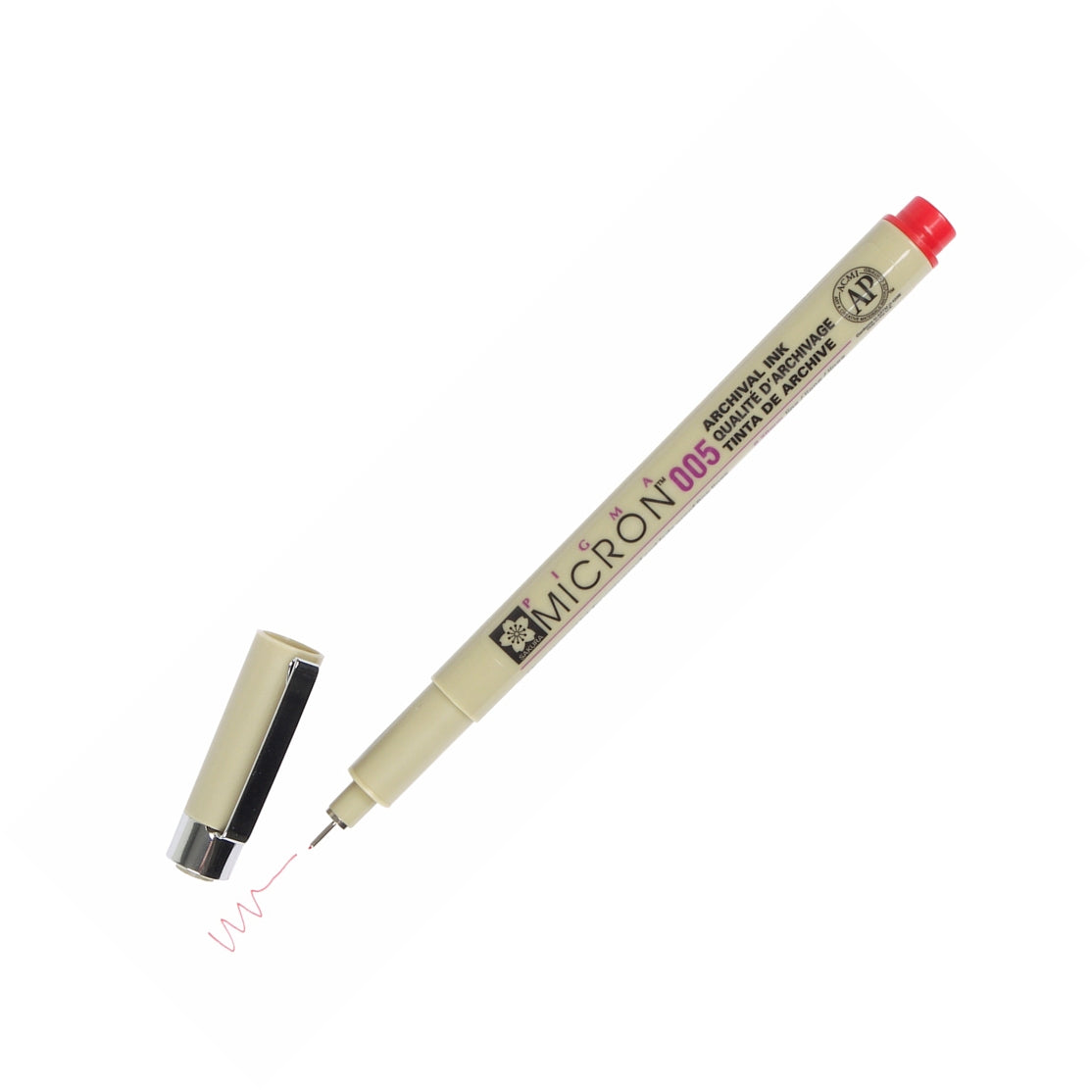 Sakura XSDK005-19 Pigma Micron Pen 0.20mm-Red