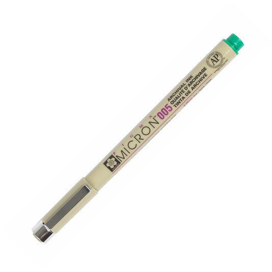 Sakura XSDK005-29 Pigma Micron Pen 0.20mm-Green
