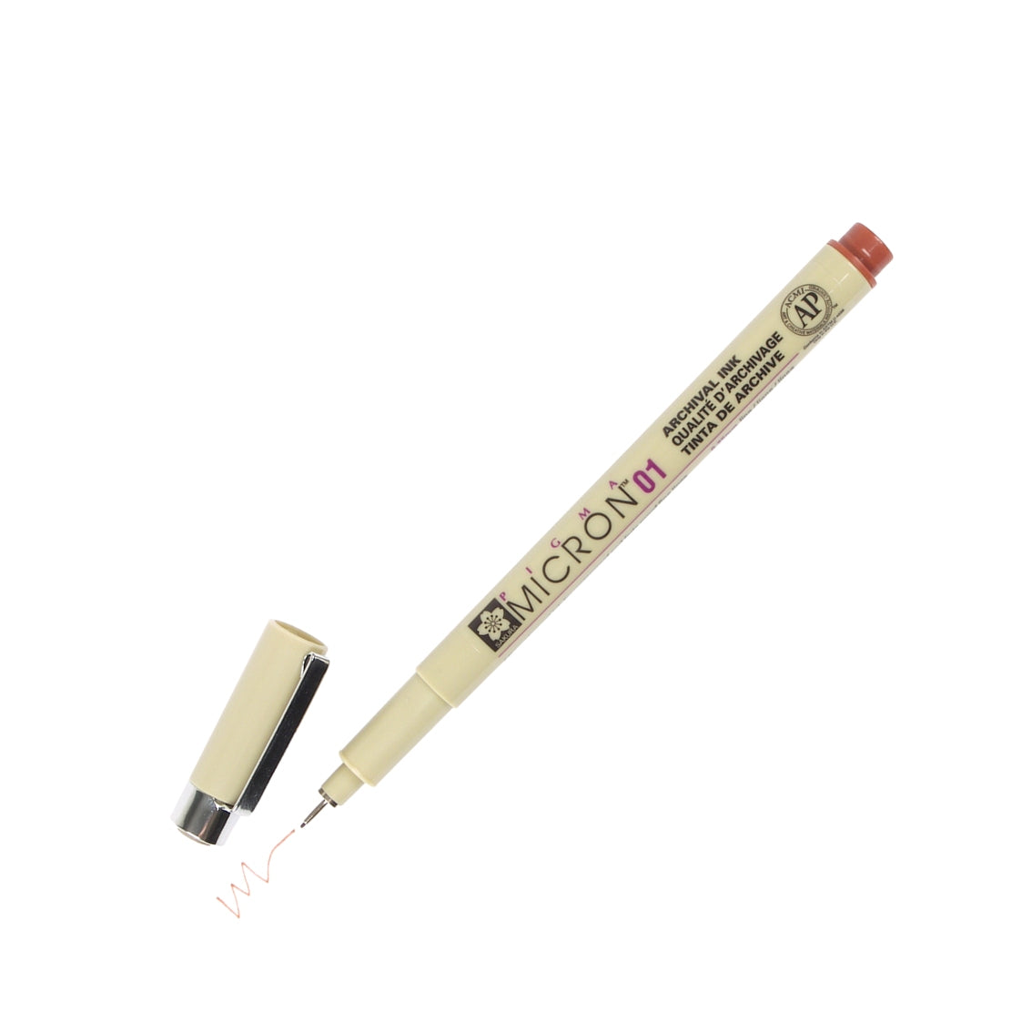 Sakura XSDK01-12 Pigma Micron Pen 0.25mm-Brown