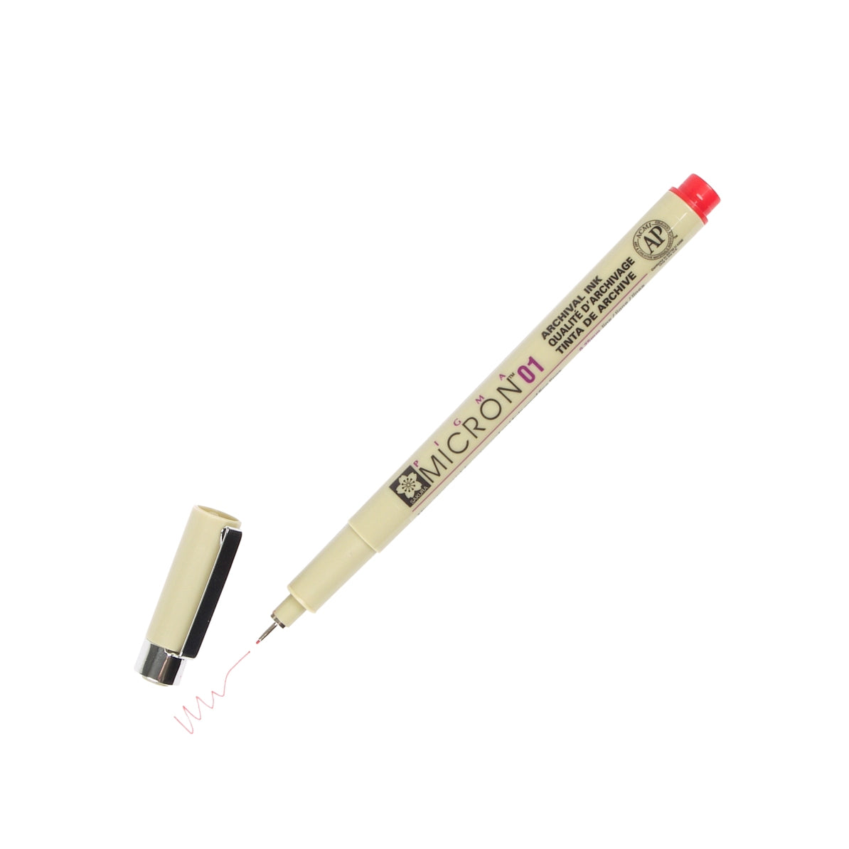 Sakura XSDK01-19 Pigma Micron Pen 0.25mm-Red