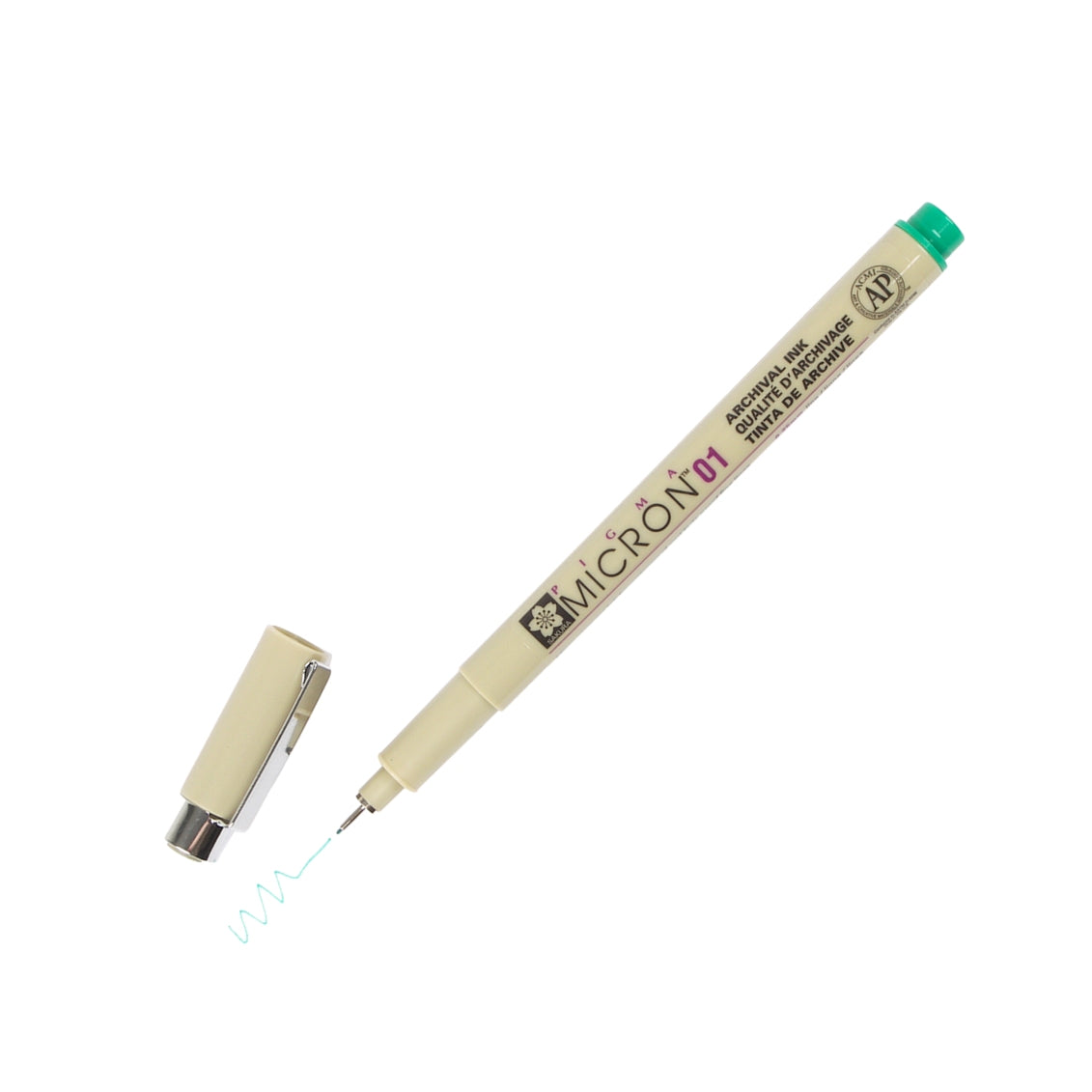 Sakura XSDK01-29 Pigma Micron Pen 0.25mm-Green