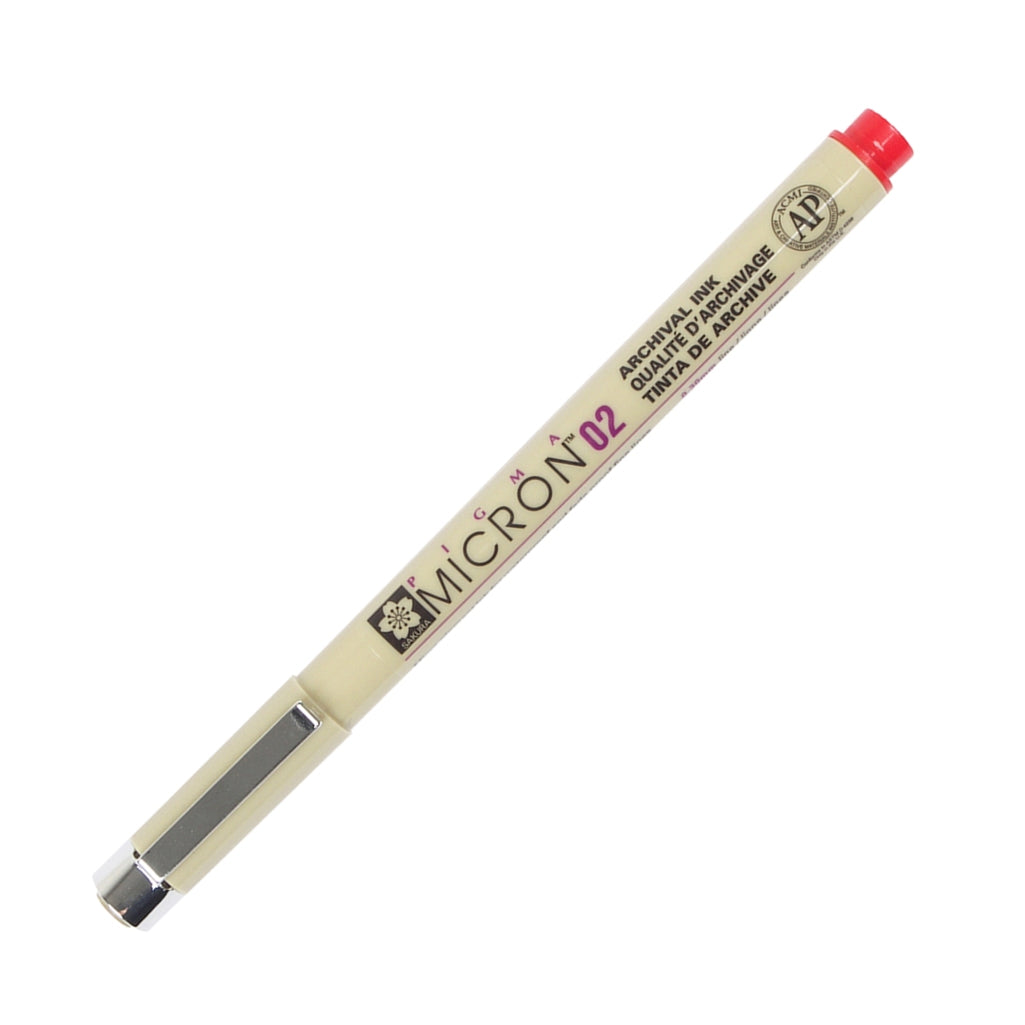 Sakura XSDK02-19 Pigma Micron Pen 0.30mm-Red