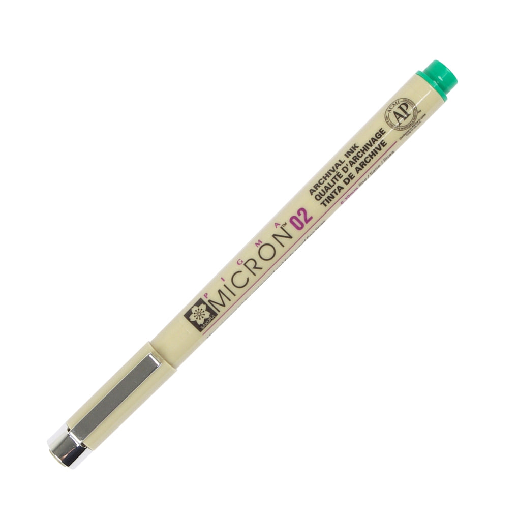 Sakura XSDK02-29 Pigma Micron Pen 0.30mm-Green