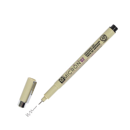 Sakura XSDK02-49 Pigma Micron Pen 0.30mm-Black