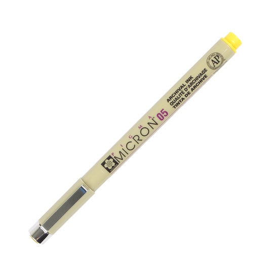 Sakura XSDK05-03 Pigma Micron Pen 0.45mm-Yellow
