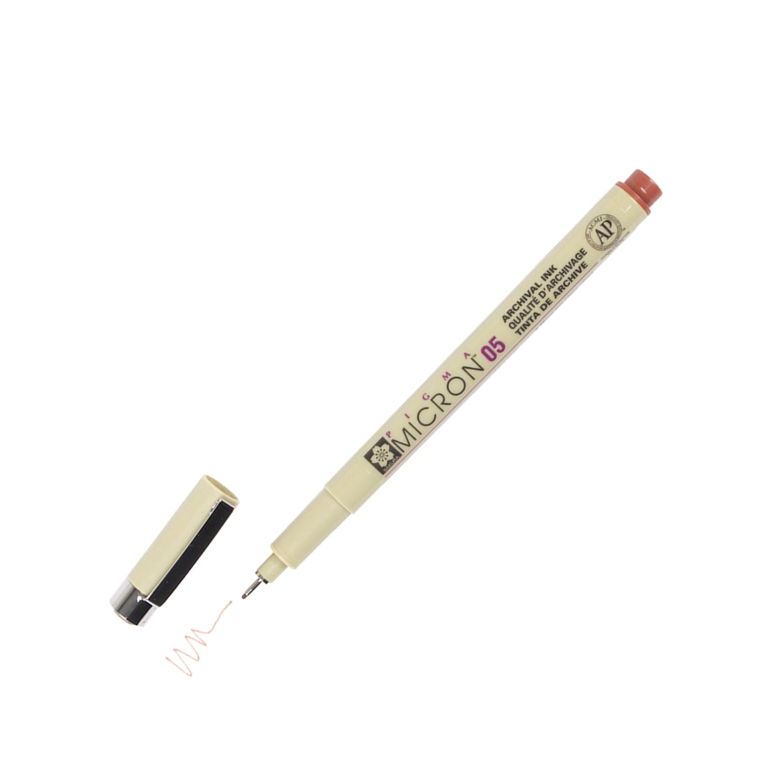 Sakura XSDK05-12 Pigma Micron Pen 0.45mm-Brown