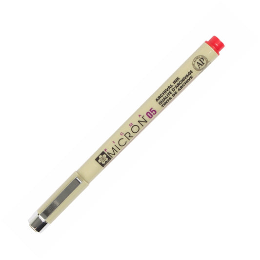 Sakura XSDK05-19 Pigma Micron Pen 0.45mm-Red