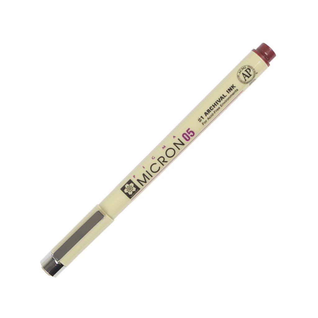 Sakura XSDK05-22 Pigma Micron Pen 045mm-Burgundy