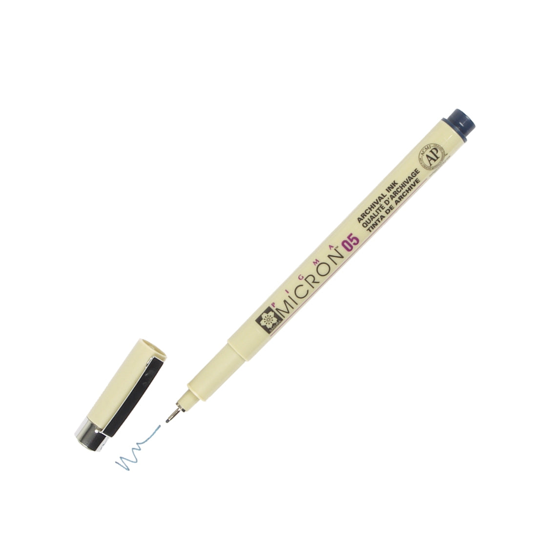 Sakura XSDK05-243 Pigma Micron Pen 0.45mm-Blue/Black