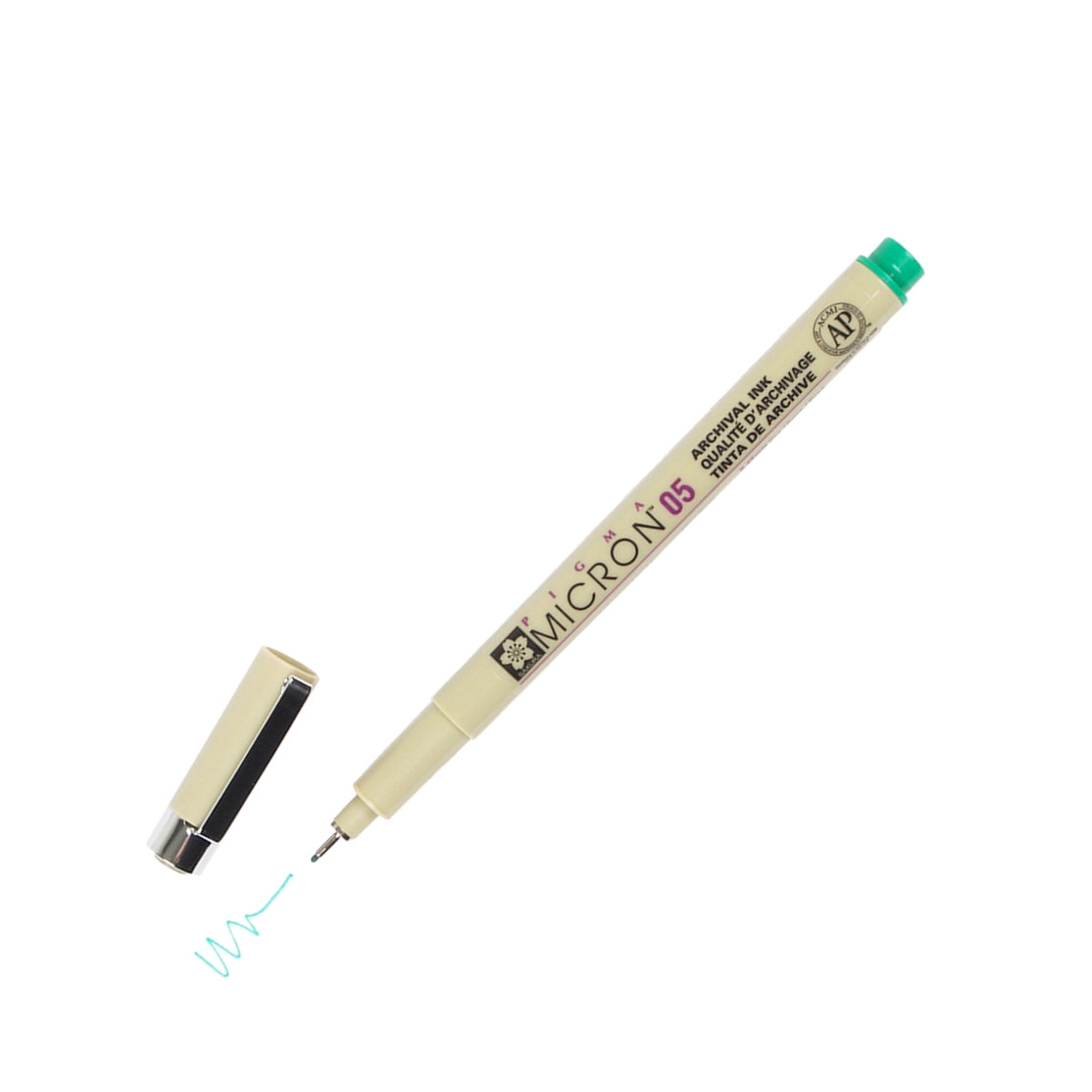 Sakura XSDK05-29 Pigma Micron Pen 0.45mm-Green
