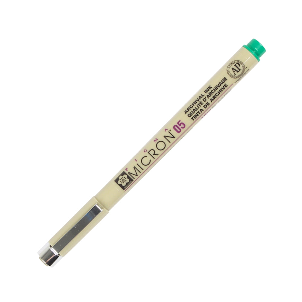 Sakura XSDK05-29 Pigma Micron Pen 0.45mm-Green