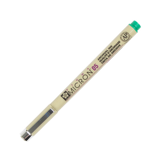 Sakura XSDK05-29 Pigma Micron Pen 0.45mm-Green