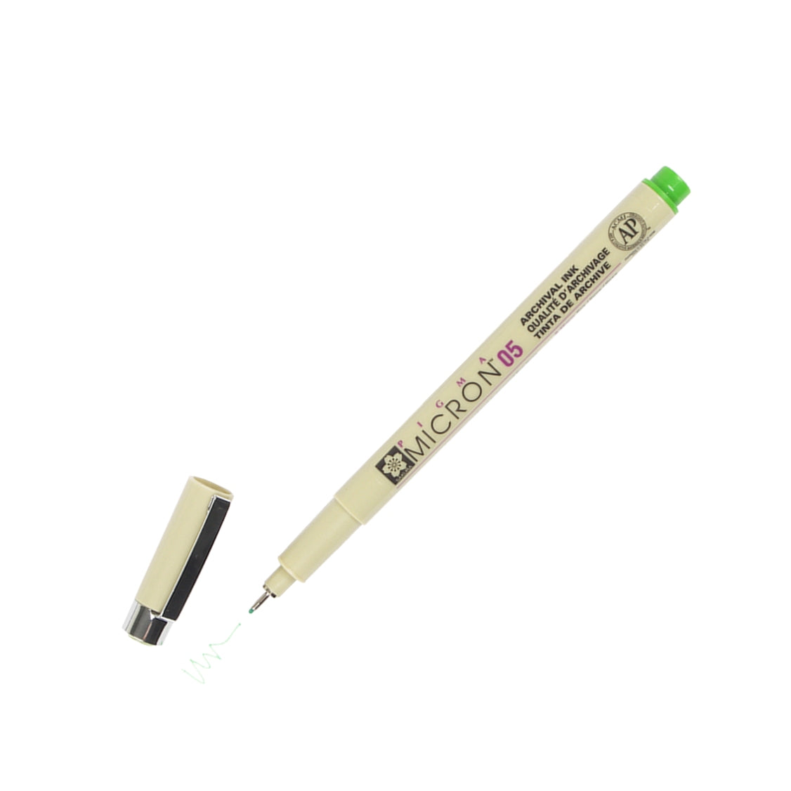 Sakura XSDK05-32 Pigma Micron Pen 0.45mm-Fresh Green