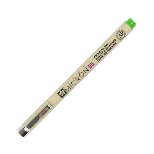Sakura XSDK05-32 Pigma Micron Pen 0.45mm-Fresh Green