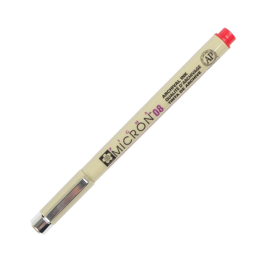 Sakura XSDK08-19 Pigma Micron Pen 0.50mm-Red