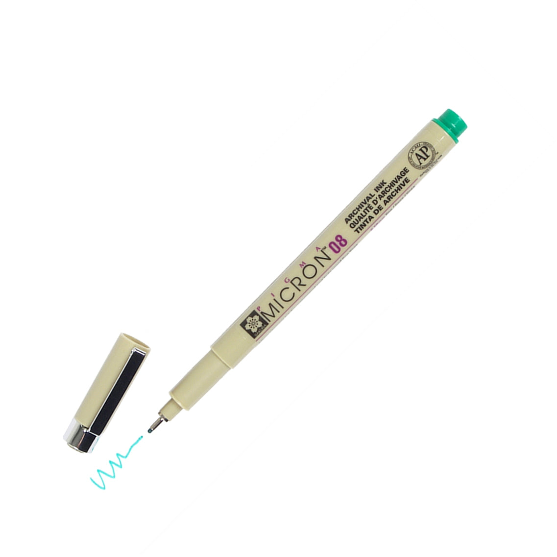 Sakura XSDK08-29 Pigma Micron Pen 0.50mm-Green