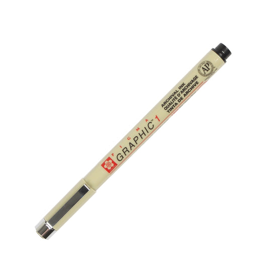 Sakura XSDK1-49 Pigma Graphic 1mm-Black
