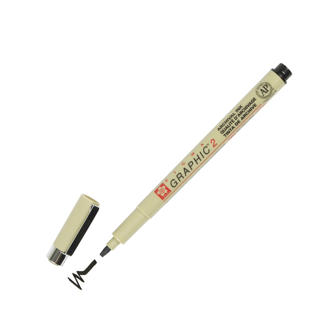 Sakura XSDK2-49 Pigma Graphic 2mm-Black