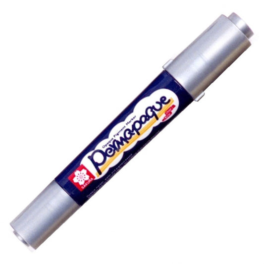 Sakura Permapaque Dual Point Metallic Silver