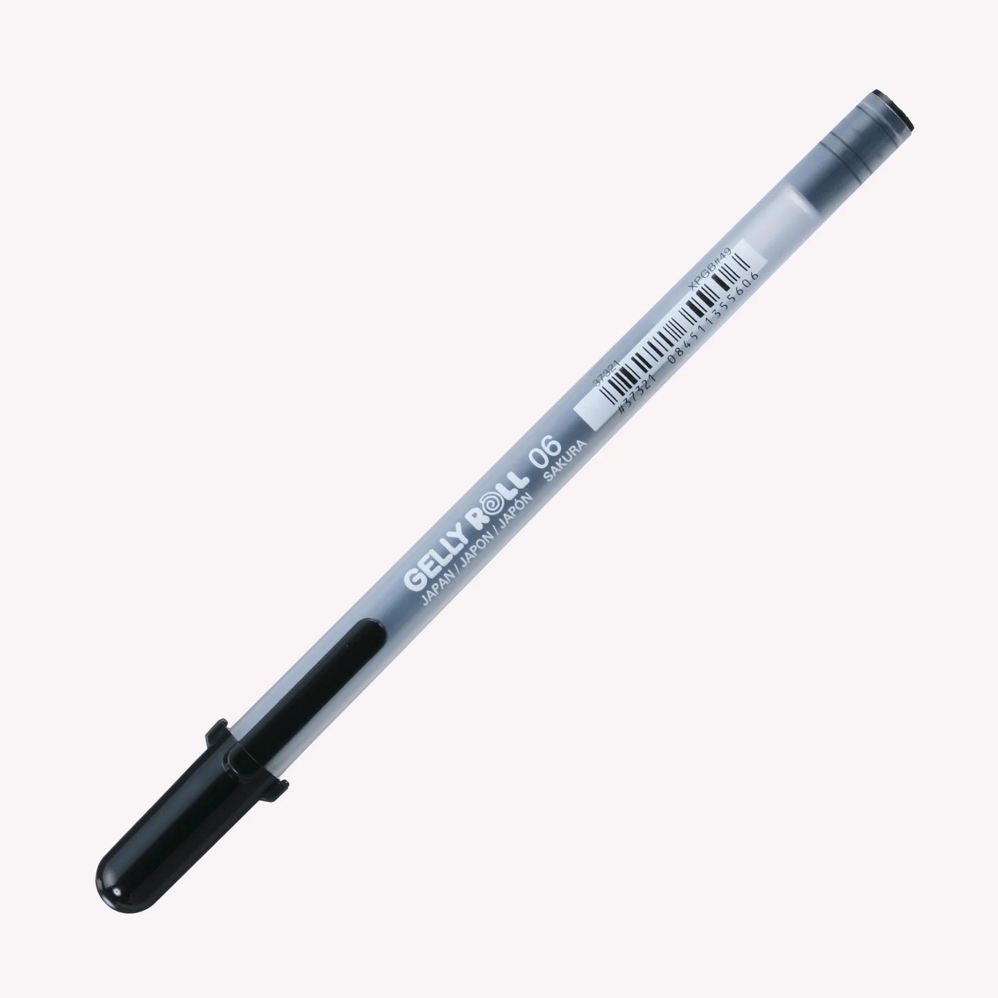 Sakura 57381 6-Piece Gelly Roll Classic-06 Gel Pen Set, Fine, Black